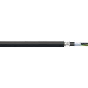Flexible shielded chain cable